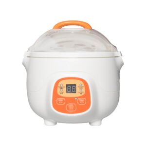 Ceramic Mini Slow Cooker and Digital Electric Stew Pot